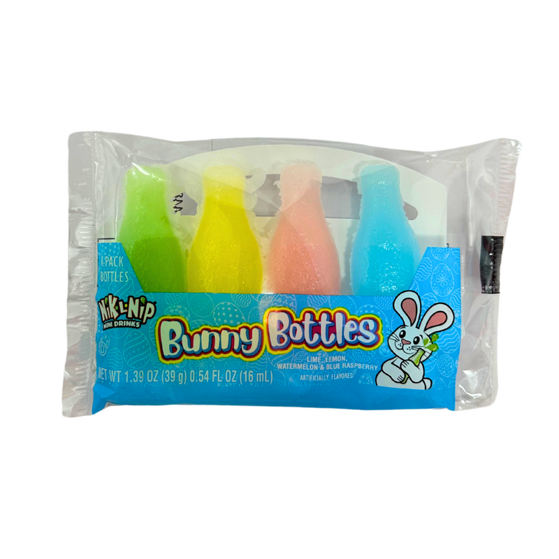 Nik-L-Nip Easter Bunny Bottles - 1.39oz - wax candy
