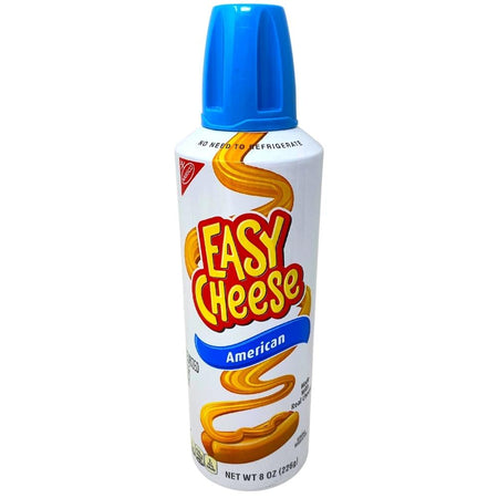 Easy Cheese Spray Can American - 8oz-Easy Cheese-spray cheese-spray cheese in a can