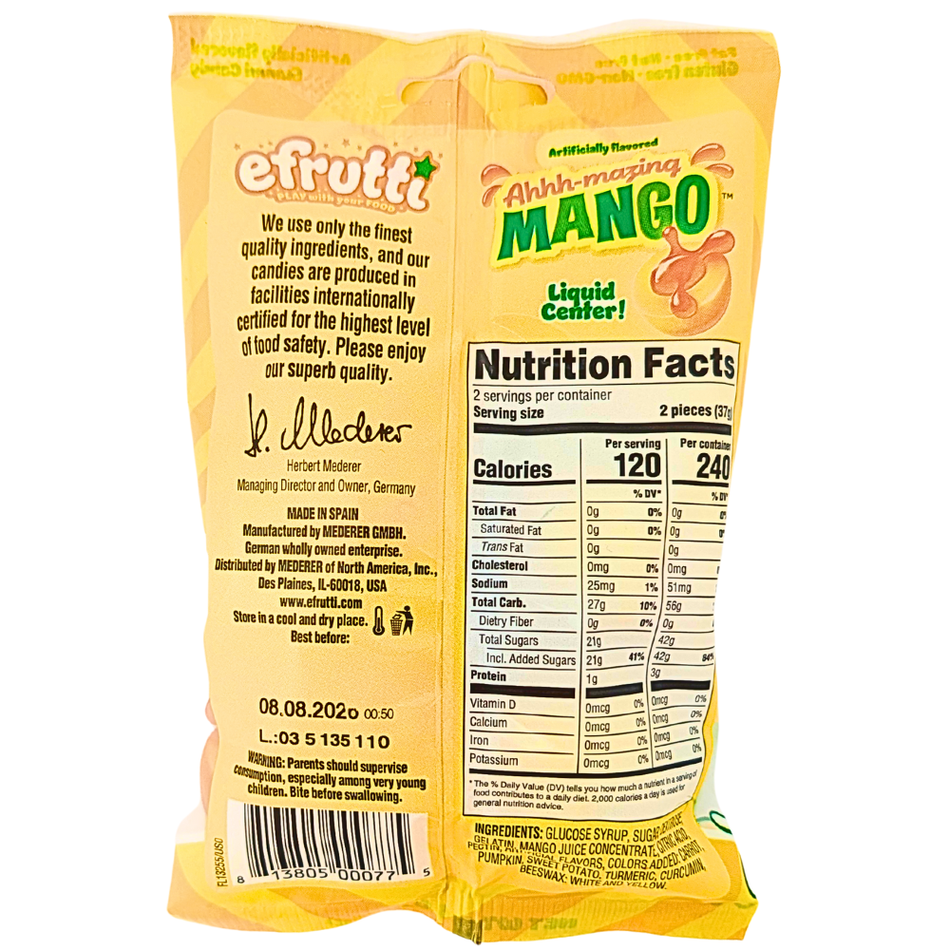 efrutti Ahhh-mazing Mango - 2.6oz