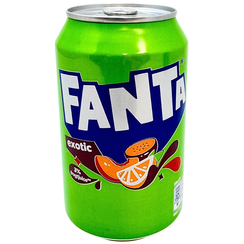 Fanta Exotic (Poland) - 330mL | Candy Funhouse US Fanta Exotic (Poland) - 330mL | Candy Funhouse US