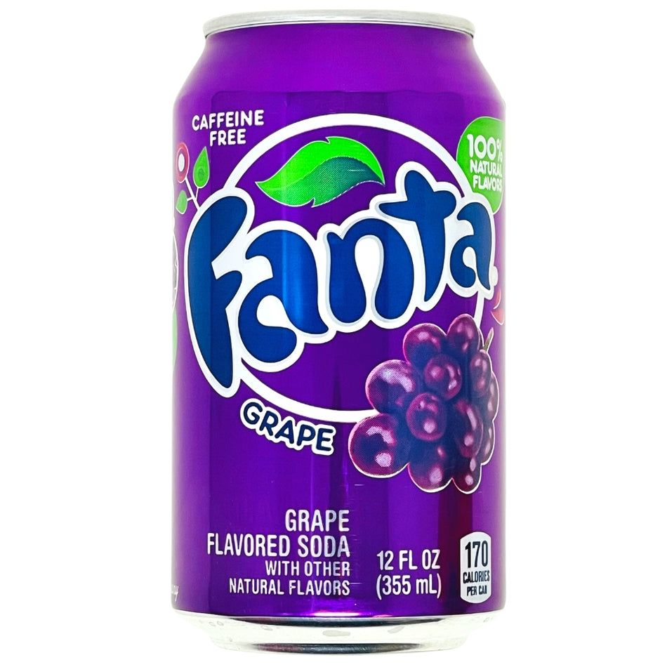 Fanta Grape - 355mL-Fanta-grape soda-fanta flavors