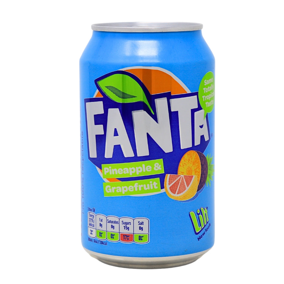 Fanta Pineapple & Grapefruit - 330mL-Fanta Pineapple-Fanta-Grapefruit Soda