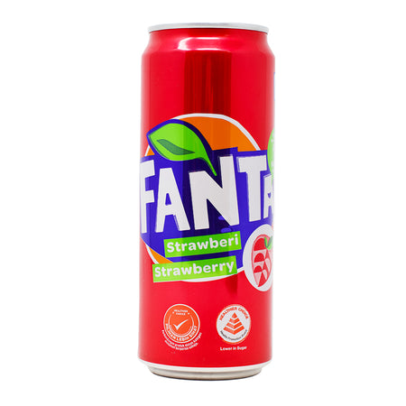 Fanta Strawberry Soda (Malaysia) - 320mL