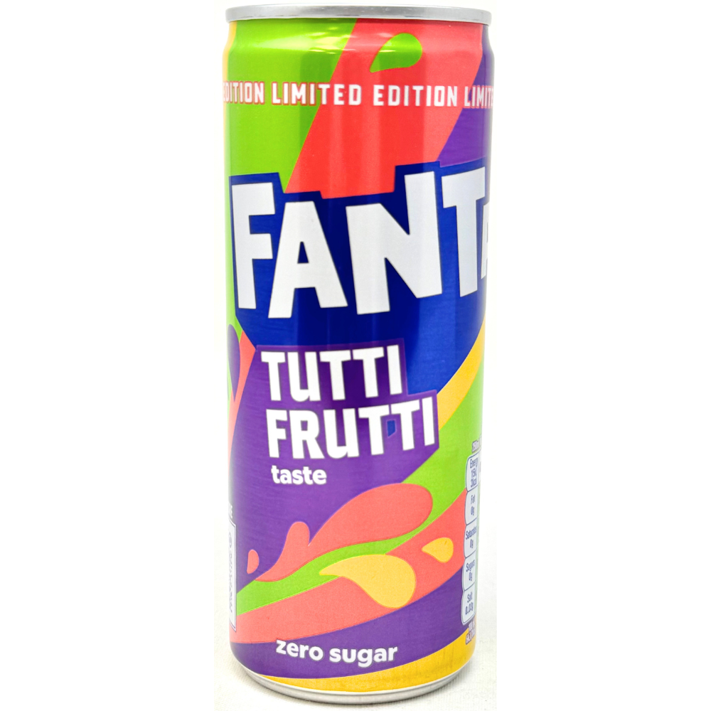 Fanta Tutti Frutti Zero Sugar (UK) - 250mL