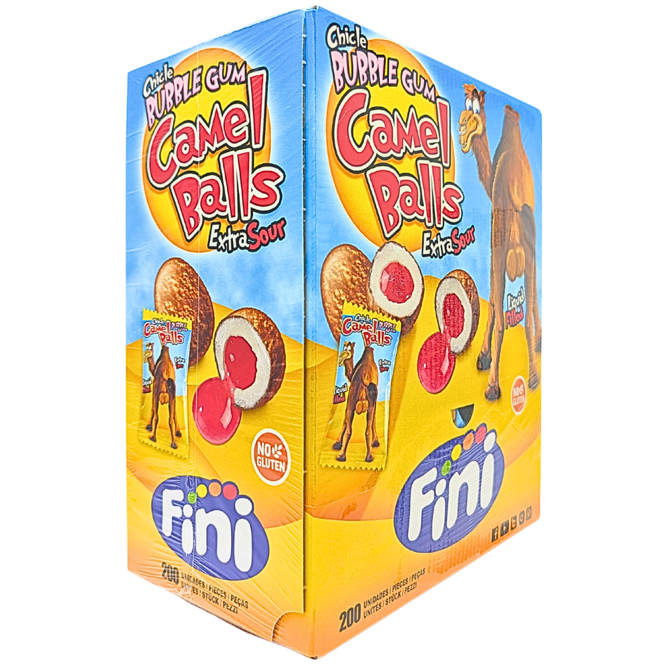 Fini Camel Balls Bubble Gum (UK) - 200ct
