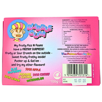 Fizz N Foam Candy Bubble Gum Flavour (UK) - 100g