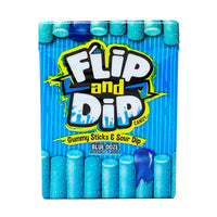 Flip and Dip Gummy Sticks & Sour Dip Candy - 3.4oz
