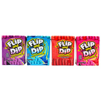 Flip and Dip Gummy Sticks & Sour Dip Candy - 3.4oz Nutrition Facts Ingredients