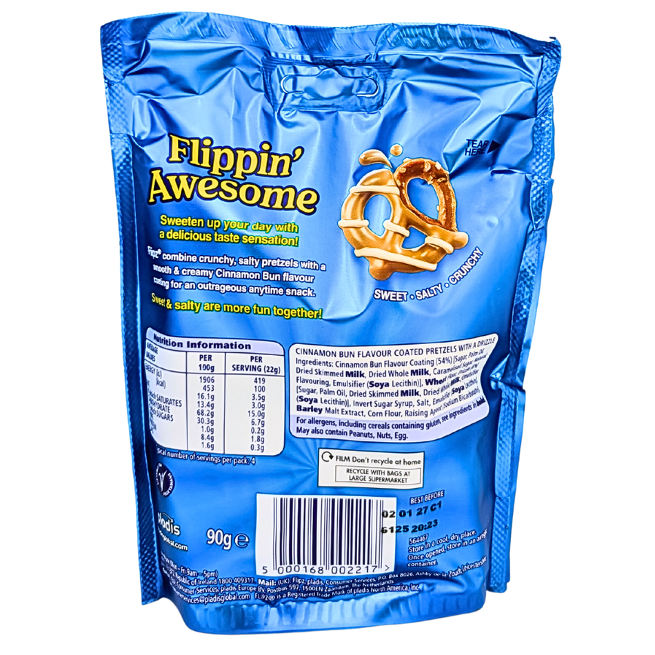 Flipz Cinnamon Bun Pretzel (UK) - 90g