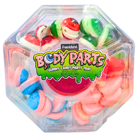 Frankford Body Parts Gummy Candy Party Tray - 284g