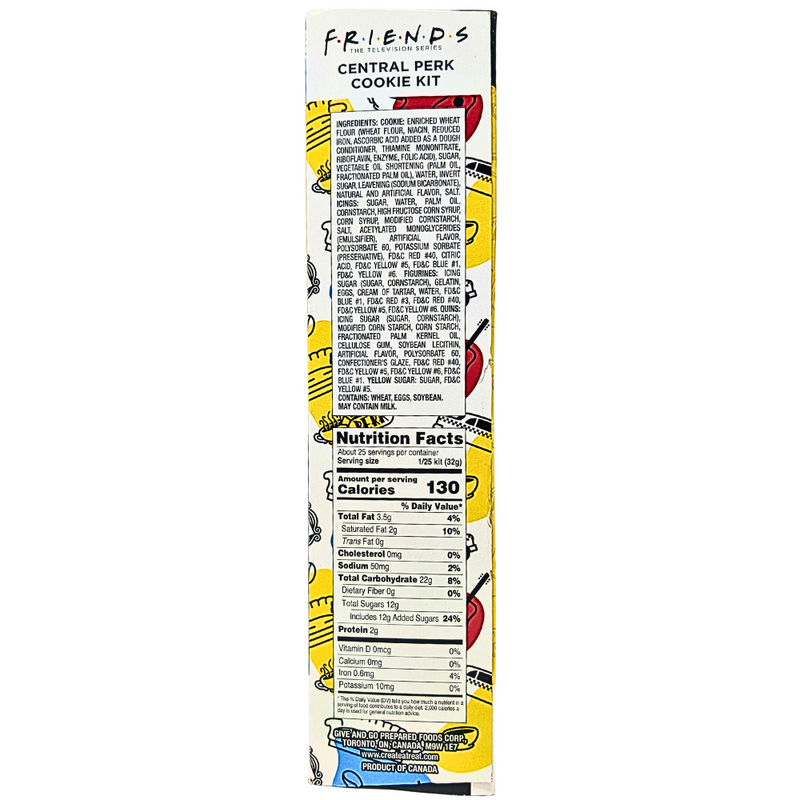 FRIENDS Central Perk Cookie Kit - 28.64oz