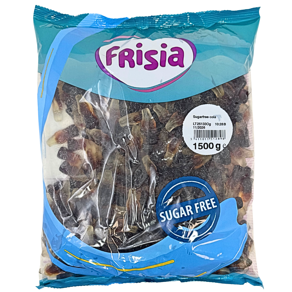 Frisia Sugar Free Gummy Cola Bottles - 1.5kg