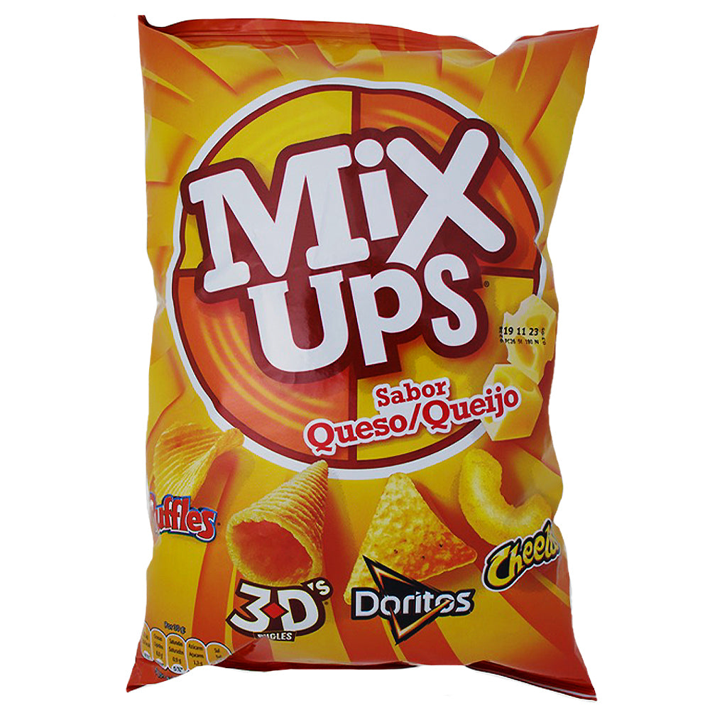 Frito Lay Mix-Ups Queso (Spain) - 140g-Ruffles-Bugels-Cheetos