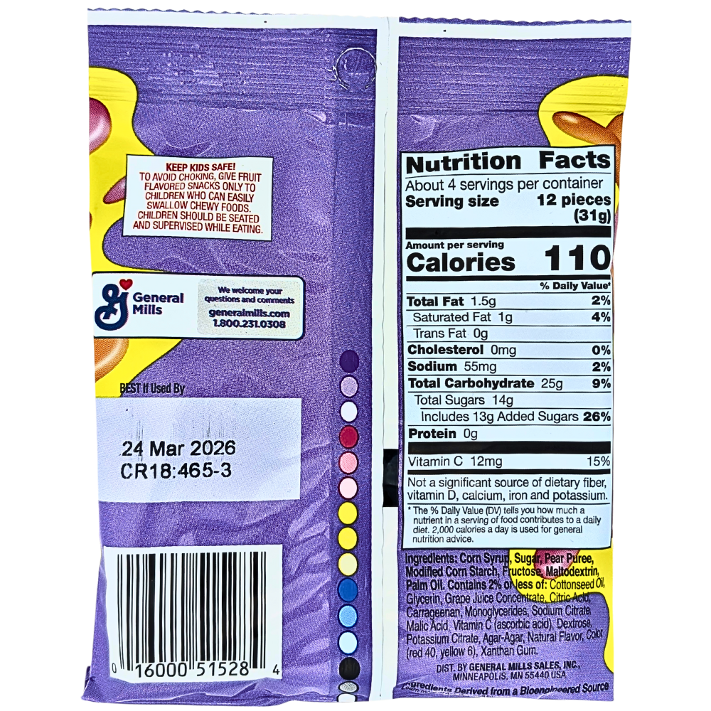 Fruit Gushers Flavor Mixers - 4.25oz