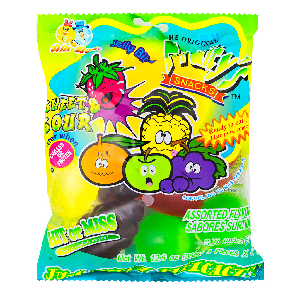 Fruity's Ju-C Sweet & Sour Jelly Bites - 13 oz - TikTok Candy