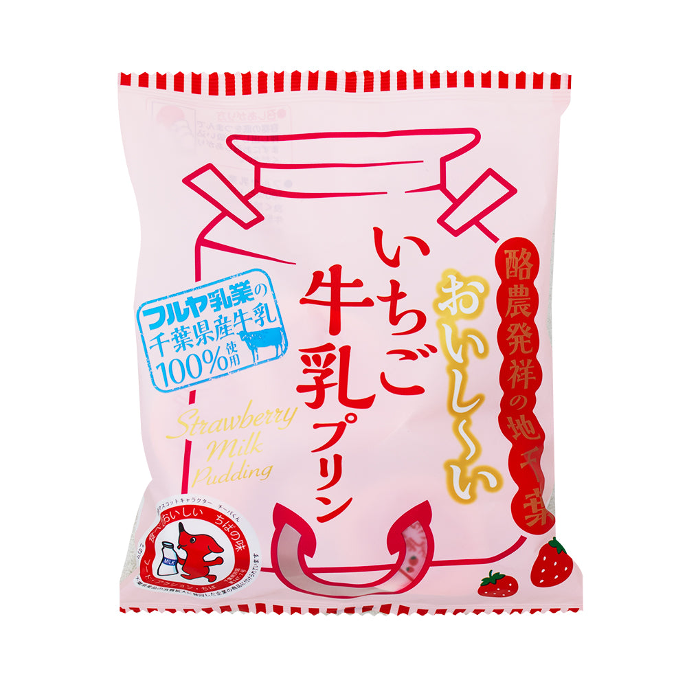 Fujisyo Strawberry Milk Pudding (Japan) - 147g