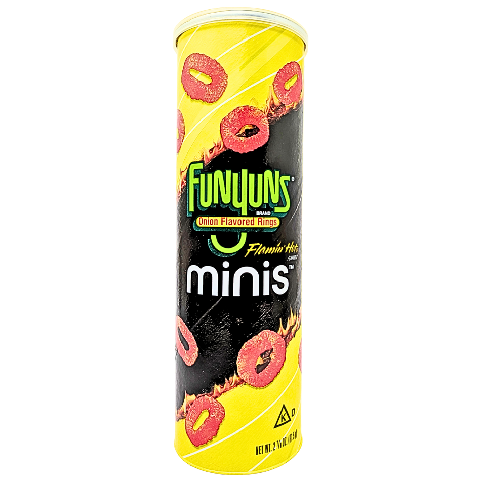 Funyuns Flamin' Hot Minis Canister - 2.875oz