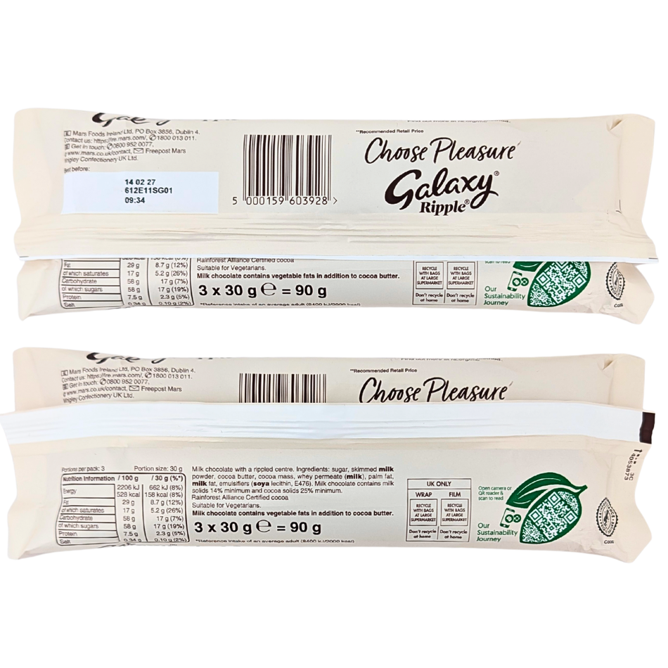 Galaxy Ripple 3 Bars (UK) - 90g