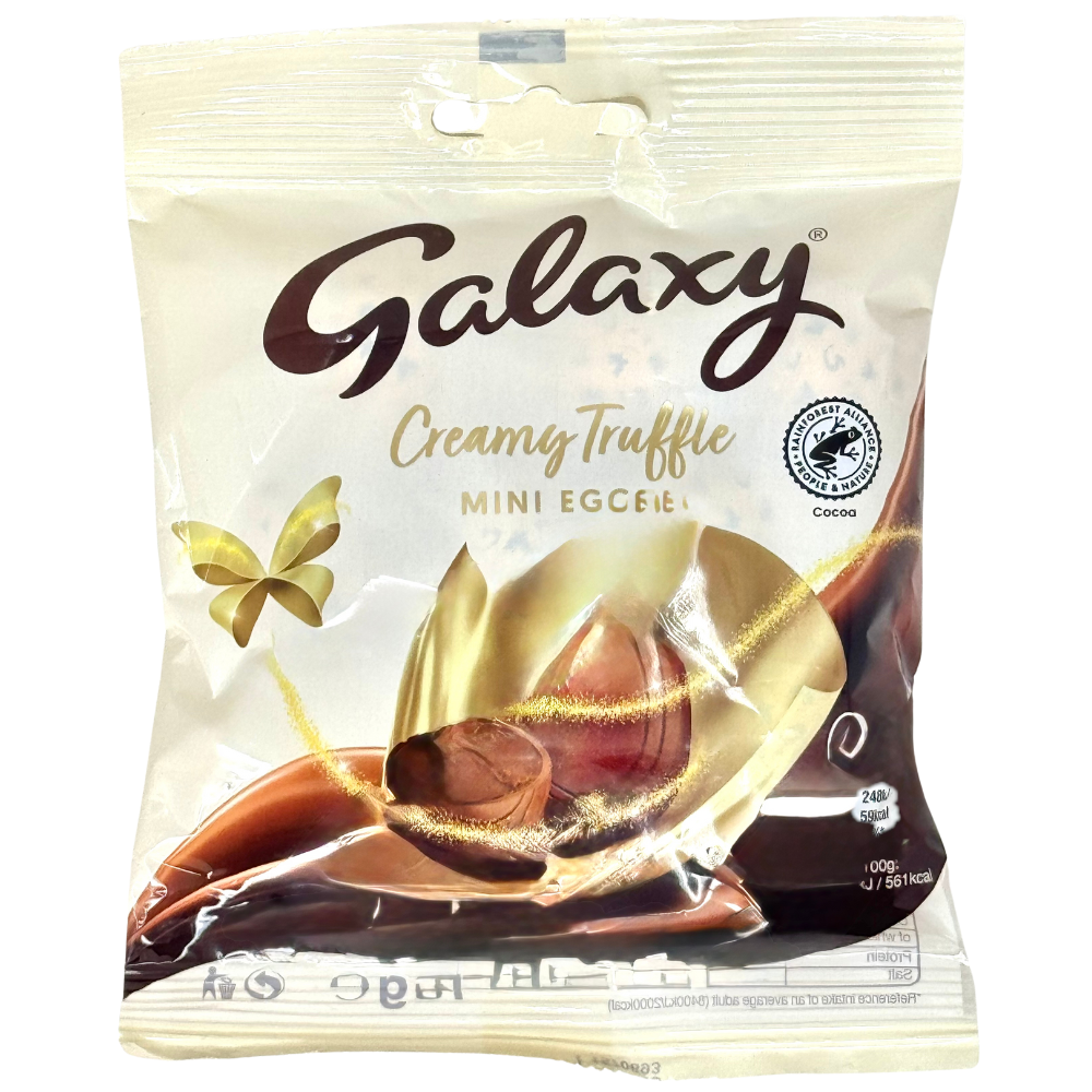 Galaxy Truffle Mini Eggs Bag - 74g | Candy Funhouse US