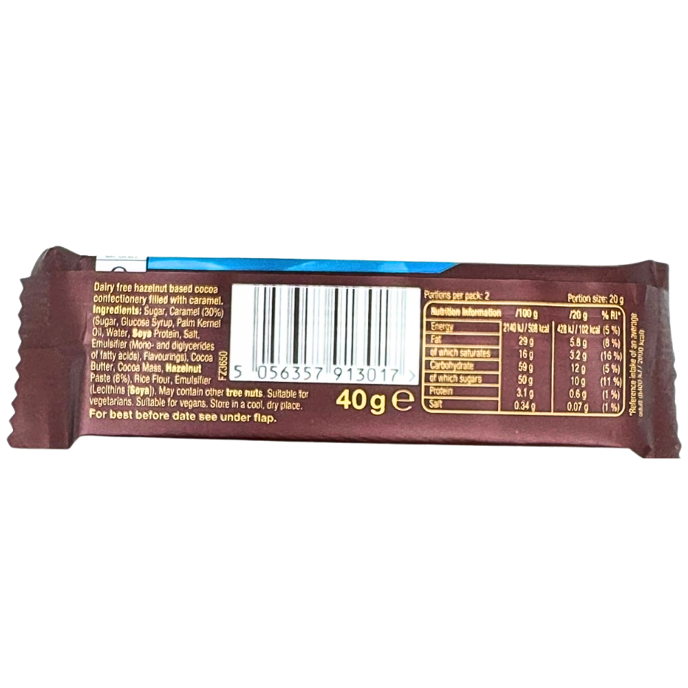 Galaxy Vegan Salted Caramel Chocolate Bar - 40g