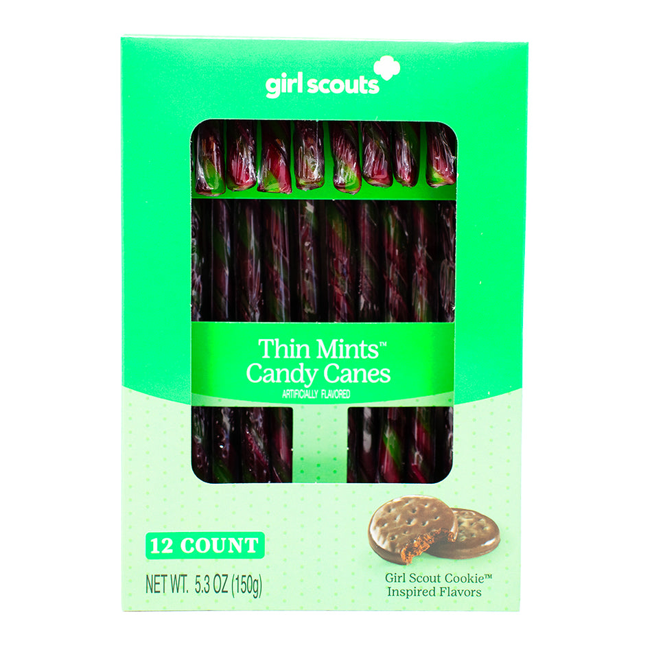 Girl Scouts Thin Mint Candy Canes - 5.3oz