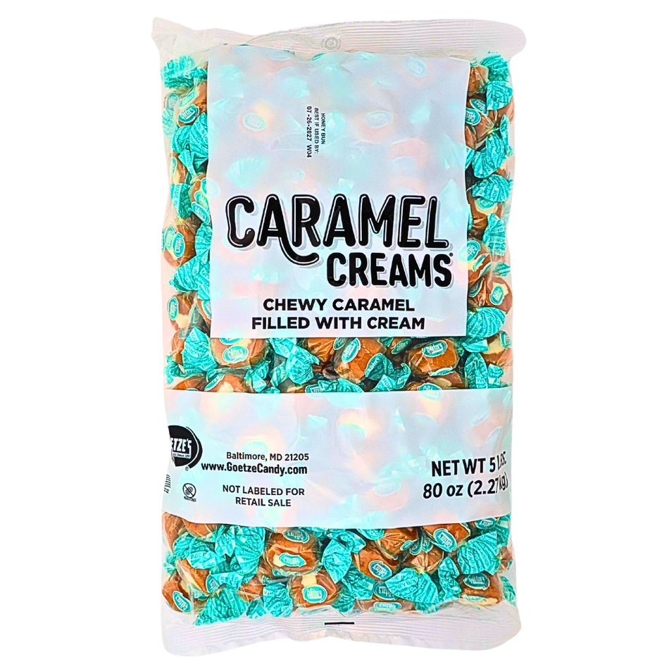 Goetze's Honey Bun Caramel Creams Bulk - 5lb