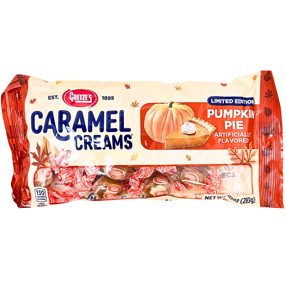 Goetze's Pumpkin Pie Caramel Creams - 10oz