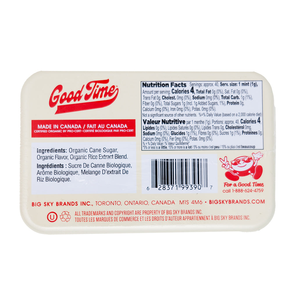 Good Time Organic Cinnamon Mints | Candy Funhouse – Candy Funhouse US