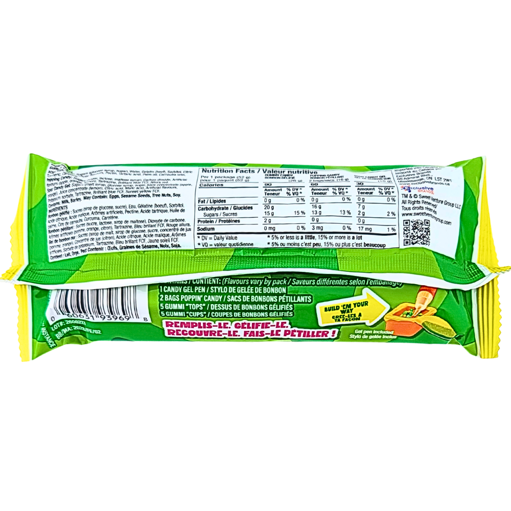 Gummi Popz Citrus Sour - 52g