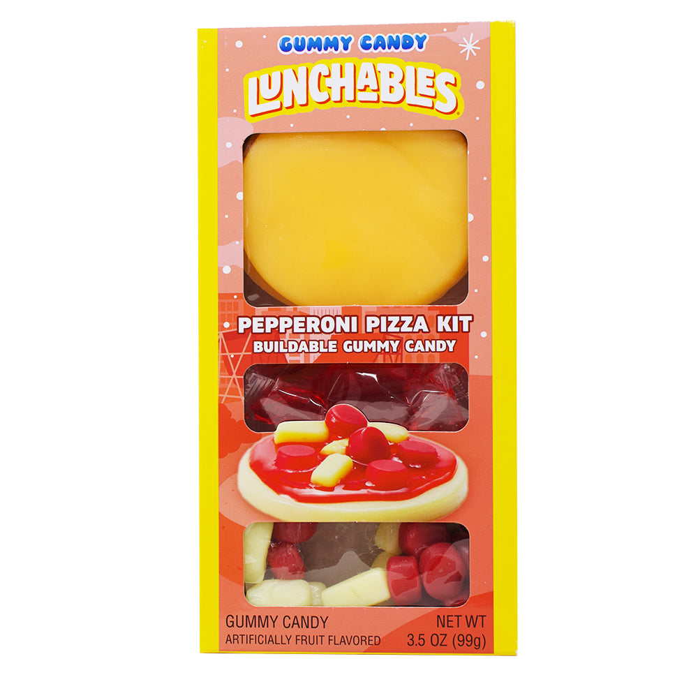 Kraft Lunchables Pizza Stocking Stuffer - 3.1oz -Gummy Pizza 