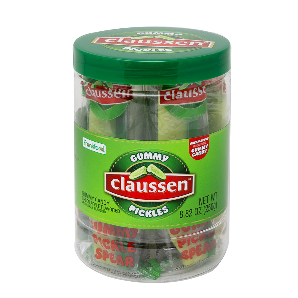 Frankford Claussen Gummy Pickle Jar - 8.82oz
