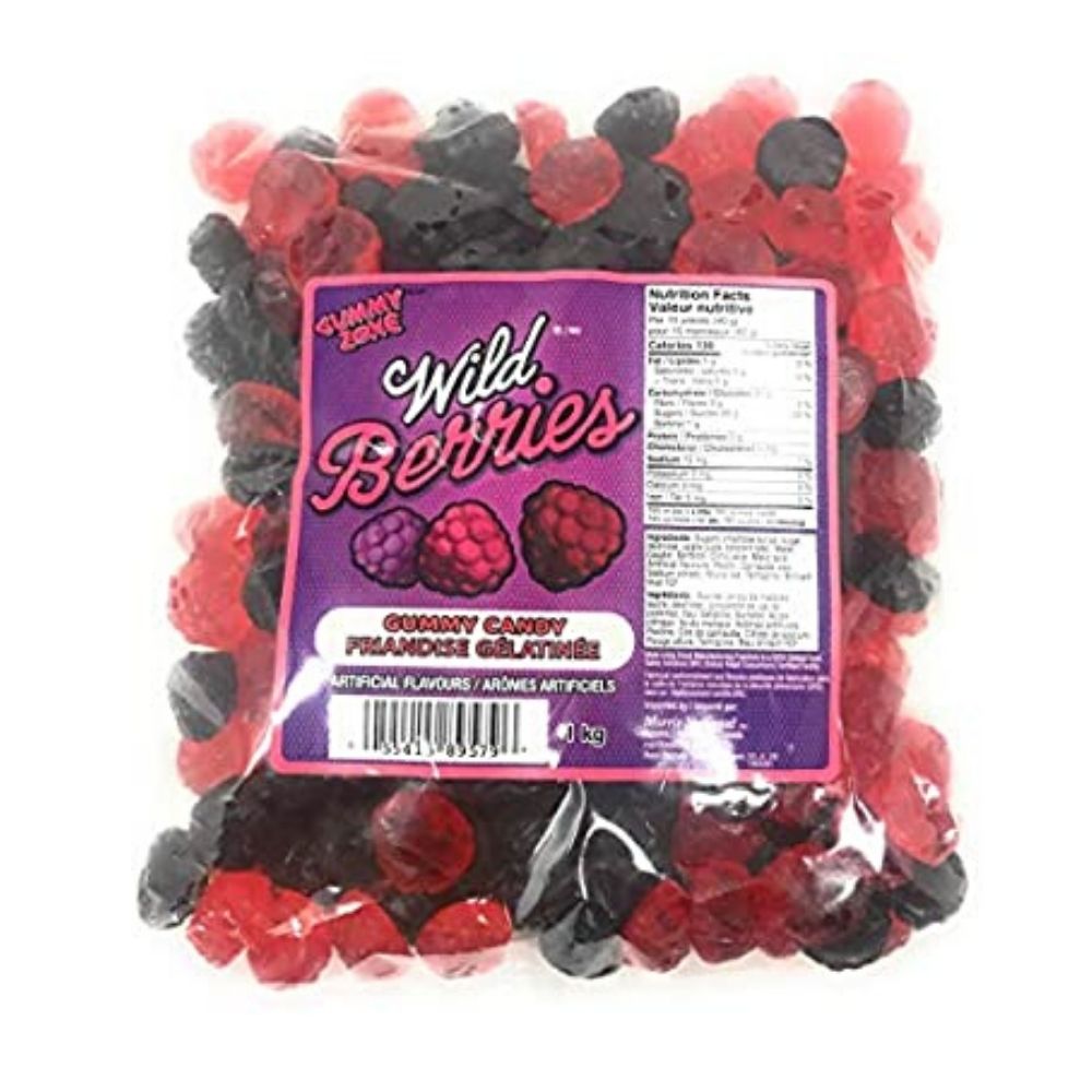 Gummy Zone Wild Berries Candy-1 kg, Gummy Zone Wild Berries Candy, wild berry adventure, rollercoaster ride of flavor, plump juicy berries, ripe strawberries, succulent raspberries, luscious blueberries, masterpiece of taste and texture, vibrant colors, worry-free choice, ultimate treat, wild flavors, thrilling adventure