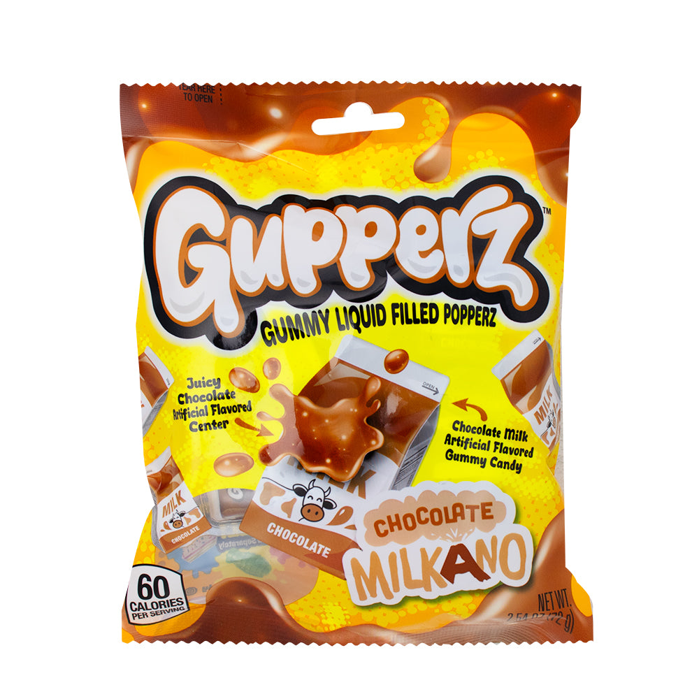 Gupperz Chocolate Milkano Gummies - 2.54oz