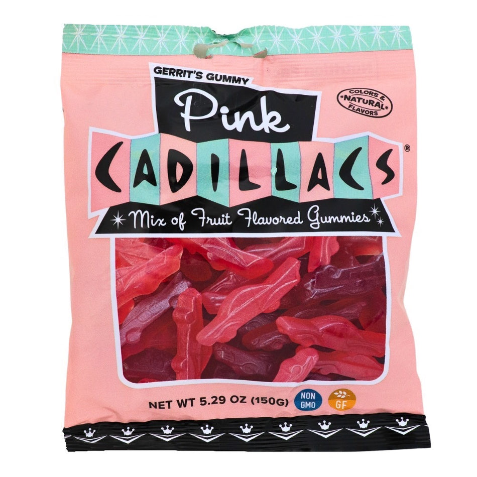 Gerrit's Pink Cadillacs Gummy Candy - 150g