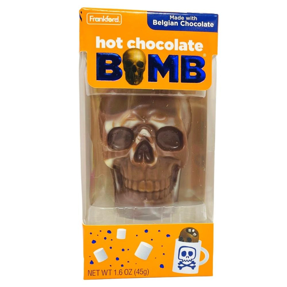 Hot Chocolate Bomb Skull - 1.6oz - Belgian chocolate
