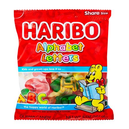 Haribo Alphabet Letters Gummi Candy