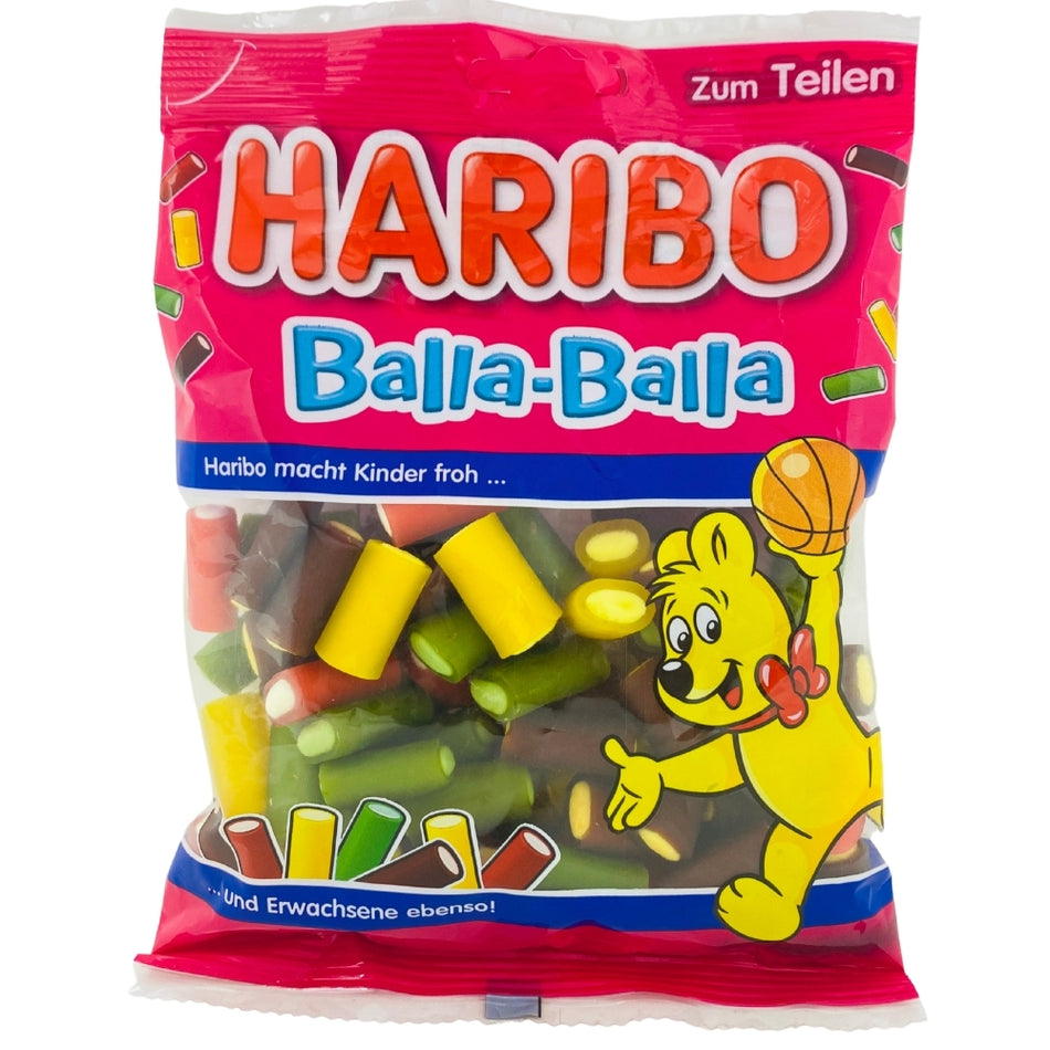 Haribo Balla-Balla - 175g, Haribo Balla-Balla, candy fun, playful gummies, joyous adventure, delightful flavors, whimsical shapes, candy carnival, fruity goodness, whimsical escape, bold flavors, symphony of happiness, lighthearted sweetness, extraordinary memories, candy-coated journey, playful snacking