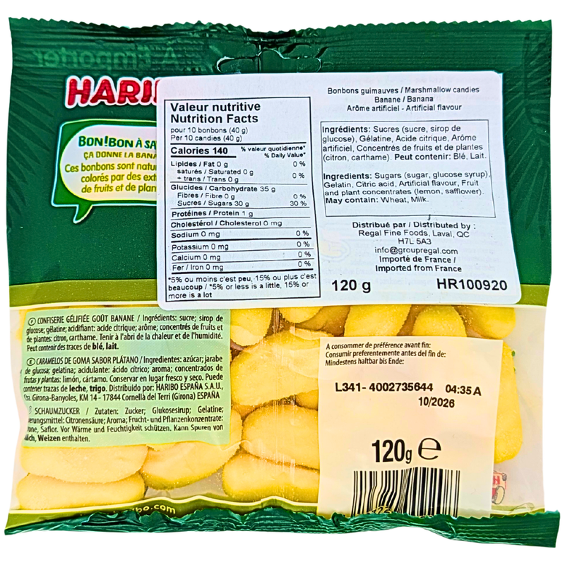 Haribo Bananas - 120g