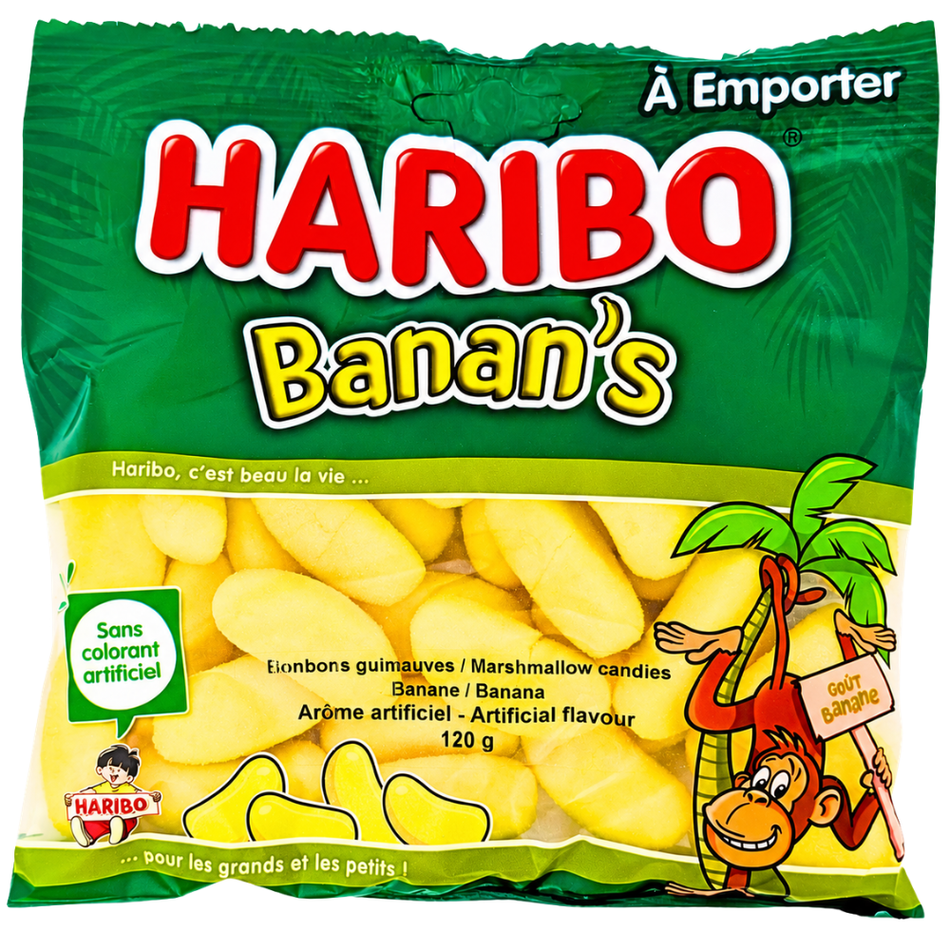 Haribo Bananas - 120g