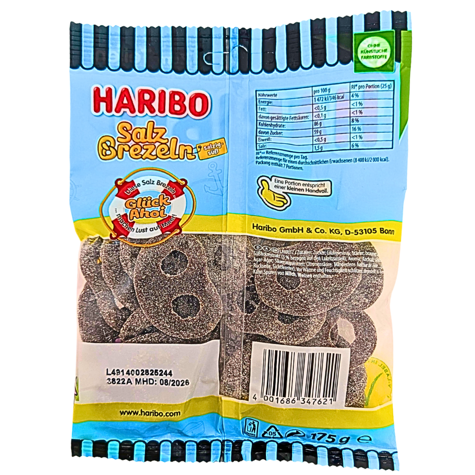 Haribo Salz Brezeln Licorice Candy - 175g