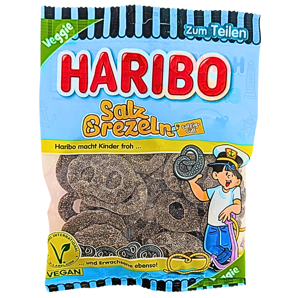 Haribo Salz Brezeln Licorice Candy - 175g
