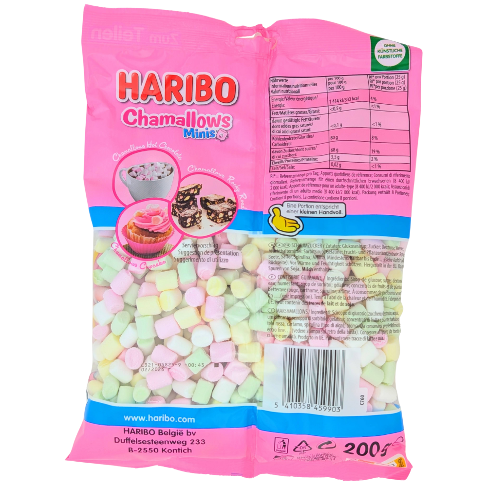 Haribo Chamallows Minis (Germany) - 200g