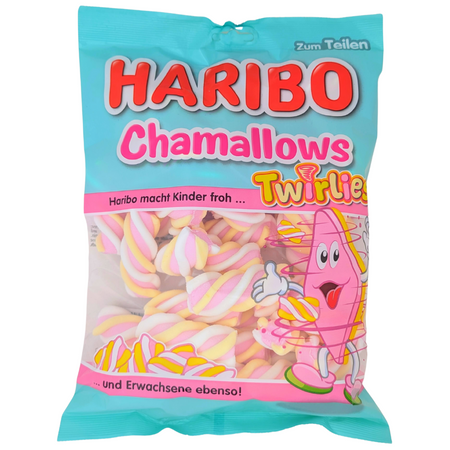 Haribo Chamallows Twirlies (Germany) - 200g