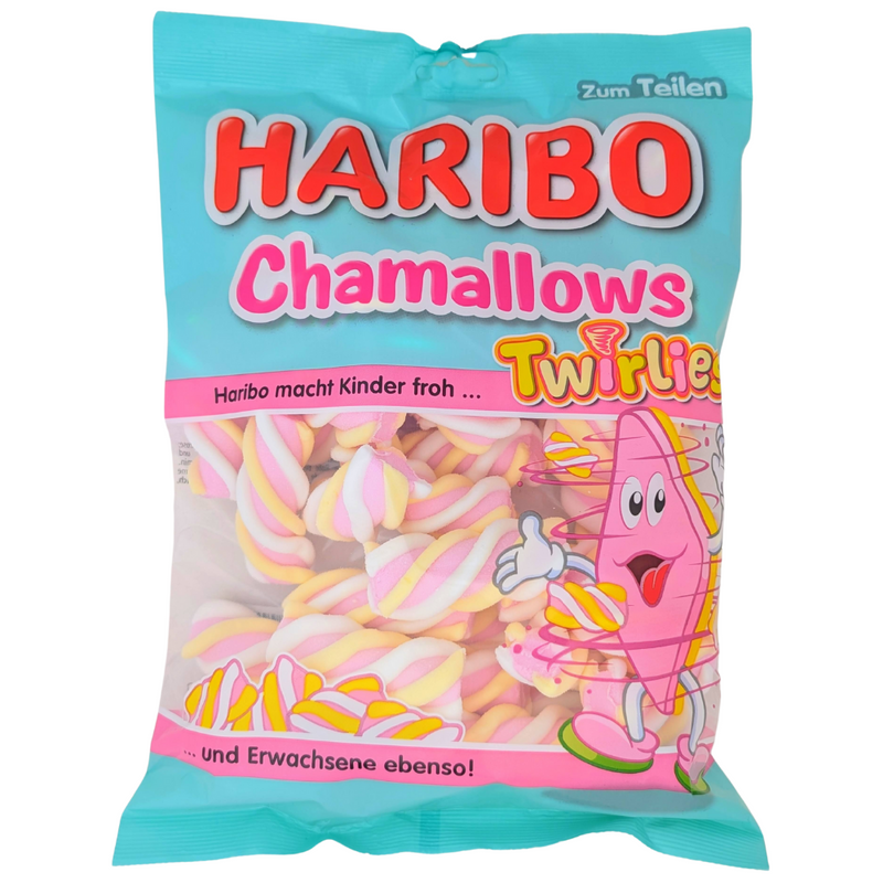 Haribo Chamallows Twirlies (Germany) - 200g | Candy Funhouse US