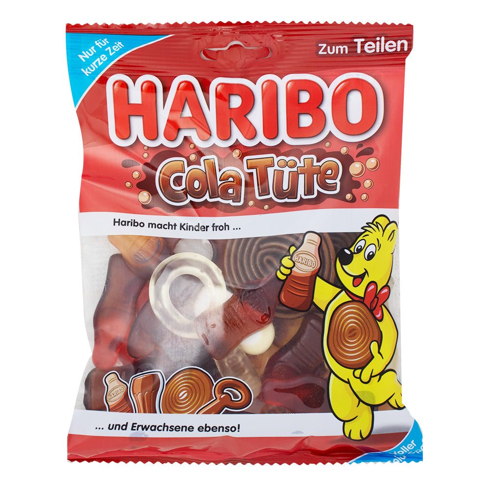 Haribo Cola Tute Gummies (Germany) - 175g - Haribo Gummies from Germany