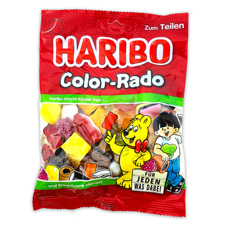 Haribo Color-Rado Licorice & Gummy Candy-200 g, Haribo Color-Rado, licorice and gummy candy, colorful candy mix, fruity chewy treats, rainbow of flavors, whimsical sweets, candy adventure