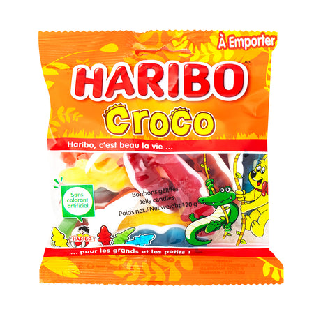 Haribo Croco Gummi Candy - 120g