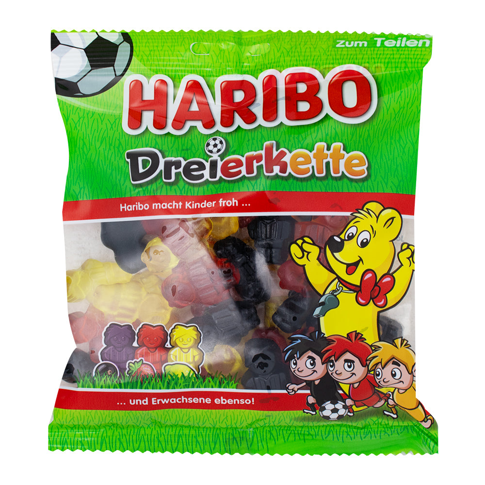 Haribo Dreierkette Gummies (Germany) - 175g - Haribo Gummies from Germany