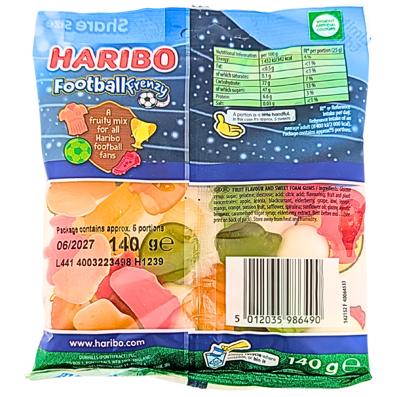 Haribo Football Frenzy (UK) - 140g