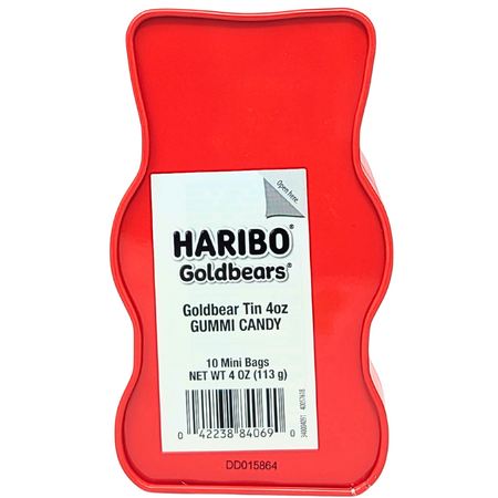 Haribo Goldbears Candy Tin - 4oz